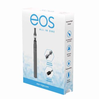 eos Vape Pen 350 - Chrome 8 eos Vape 350 frontal seitlich