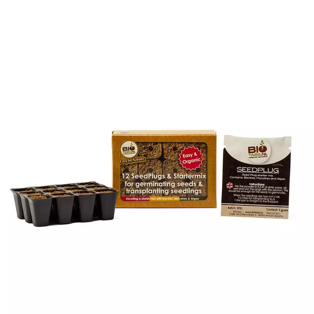 BioTabs | Seedplugs | Anzuchtwürfel für Samen | 12 Stück 1 BioTabs | Seedplugs | Anzuchtwürfel für Samen | 12 Stück