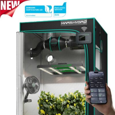 Mars Hydro Smart Grow Komplettset 100x100cm FC3000 EVO + iControl